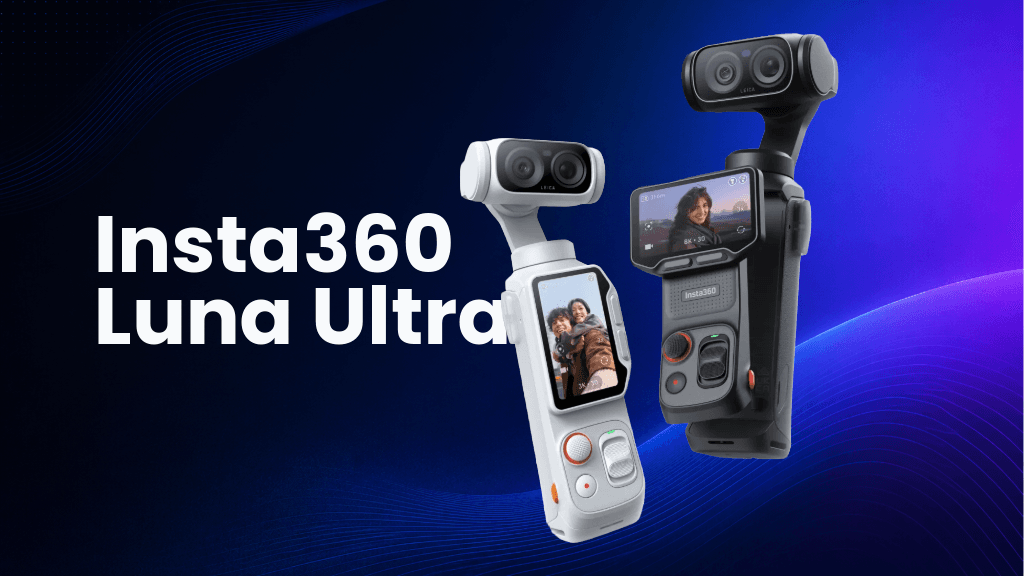 Insta360 Luna Ultra pocketcamera voor content creators en vloggers