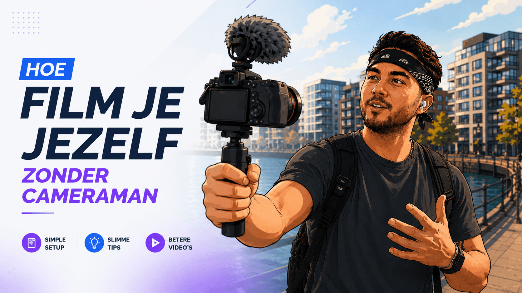 Hoe Film Je Jezelf Zonder Cameraman? Mijn Complete Gids Voor Beginnende Vloggers