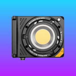 Vooraanzicht van de SIRUI C300X II 300W COB LED-videolamp met Bowens-mount.